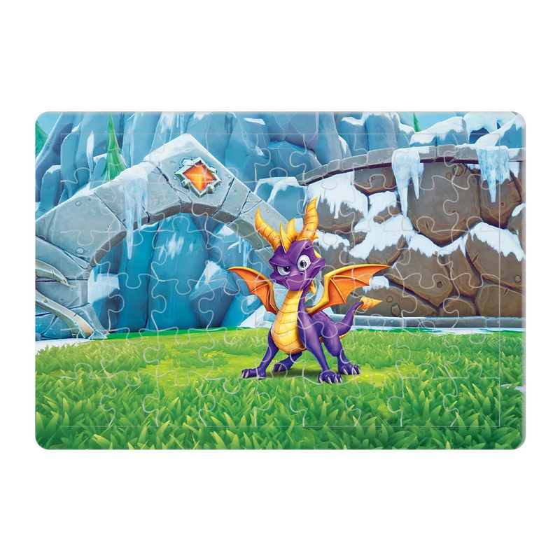 پازل 54 تکه هومرو مدل PL469 طرح انیمیشن اسپایرو