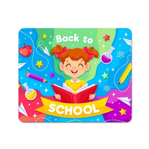 ماوس پد پاد آفرین مدل دانش آموز بازگشت به مدرسه معلم  کد P523 سایز 19*24 سانتی متر
