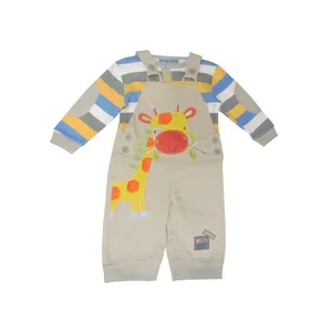 ست تی شرت و سرهمی نوزادی مدل CHN-003