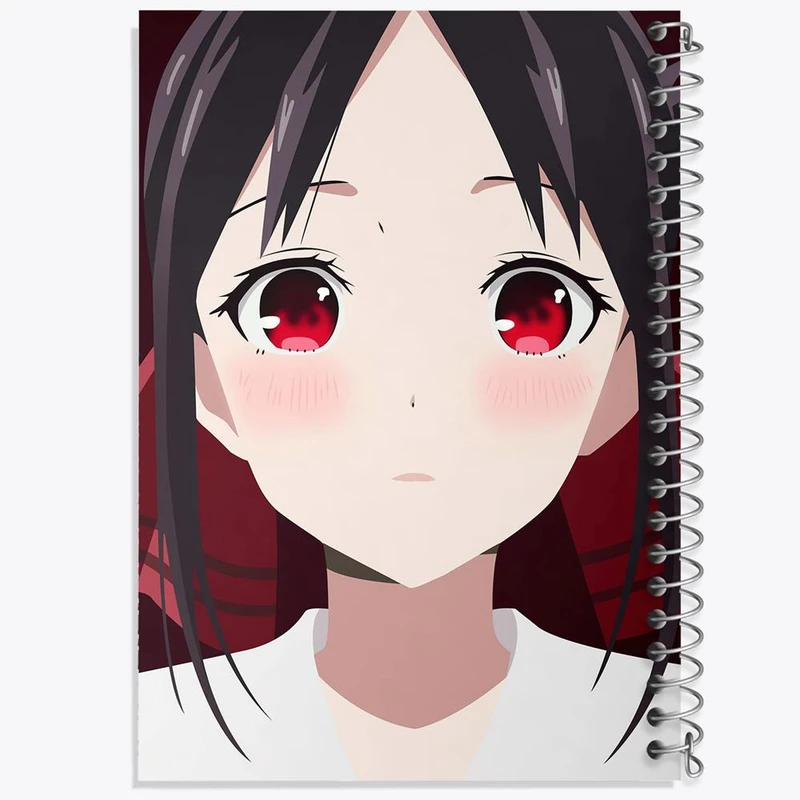 دفتر مشق 50 برگ خندالو مدل کاگویا شینومیا انیمه کاگویا ساما کد 16022