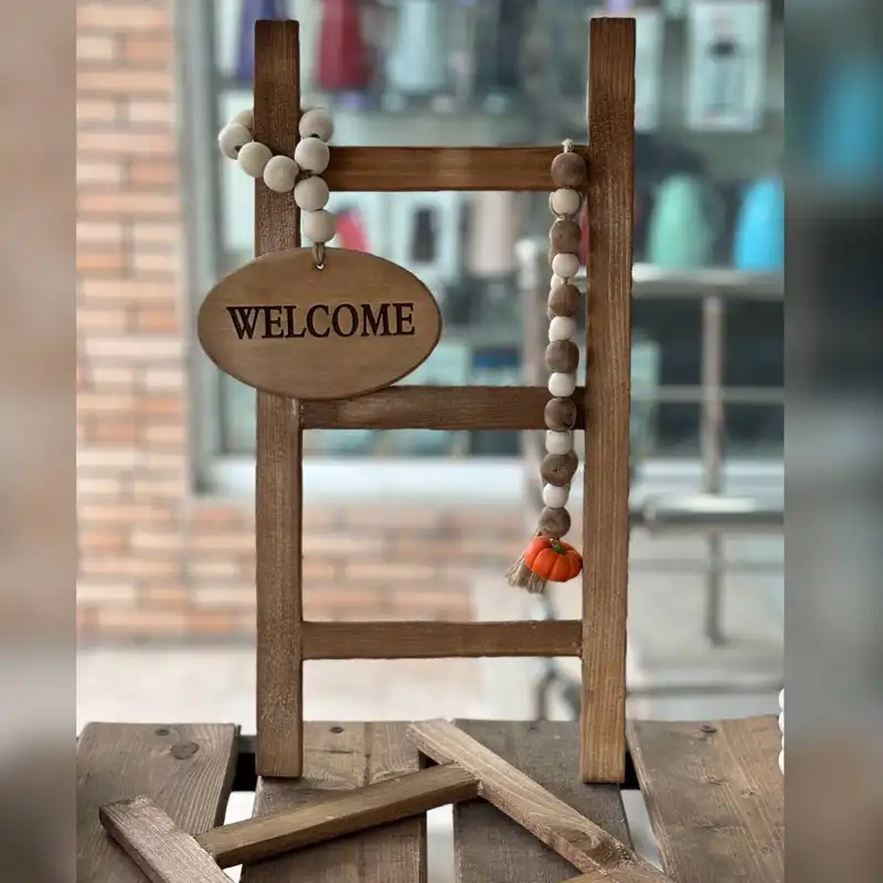 دکوری مدل نردبان چوبی