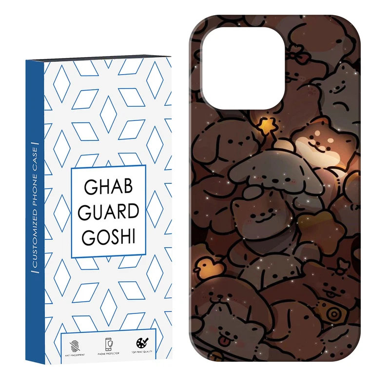 کاور قاب گارد گوشی طرح گربه کد Dimo-099 مناسب برای گوشی موبایل اپل IPHONE 16 PRO   