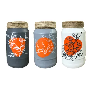 گلدان شیشه ای پاستل گالری مدل نگاره مجموعه 3 عددی