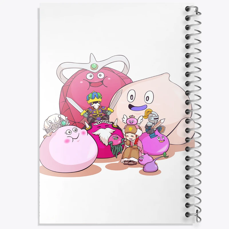 دفتر نقاشی 50 برگ خندالو طرح بازی دراگون کوئست (Dragon Quest) کد 35180
