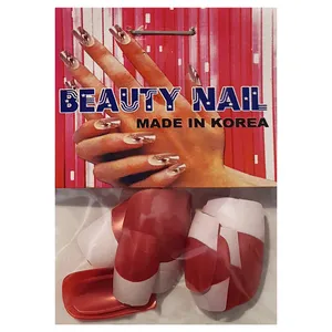 ناخن مصنوعی بیوتی نیل مدل D-08 بسته 12 عددی