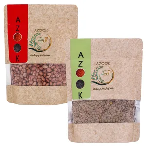لوبیا چیتی  و عدس آزوک - 500 گرم بسته 2 عددی
