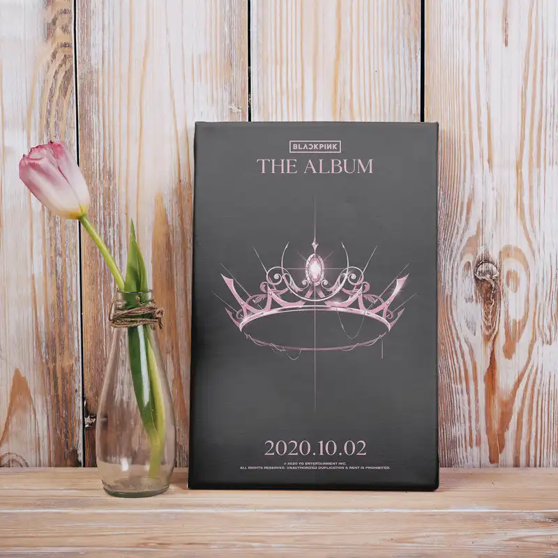 تابلو شاسی طرح بلک پینک کد 762