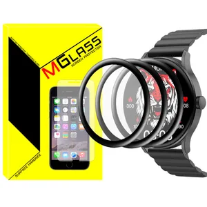 محافظ صفحه نمایش نانو ام‌گلس مدل NMG مناسب برای ساعت هوشمند شیائومی Imiki TG1 بسته سه عددی
