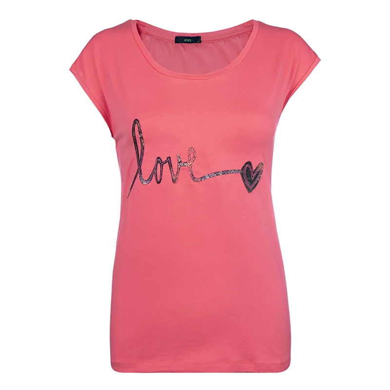 تی شرت آستین کوتاه زنانه آر اِن اِس مدل M-13