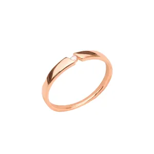 انگشتر زنانه ژوپینگ مدل حلقه ای AN830