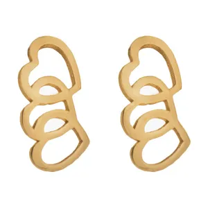 گوشواره طلا 18 عیار زنانه کانیار گالری کد GOA36