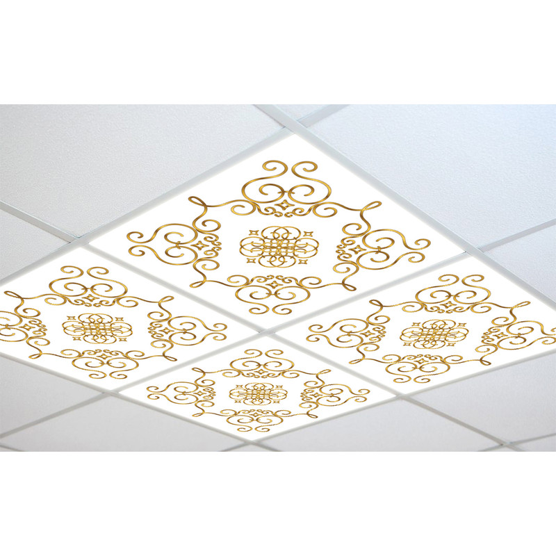 تایل سقفی آسمان مجازی مدل C-11986 سایز 60x60 سانتیمتر بسته 8 عددی