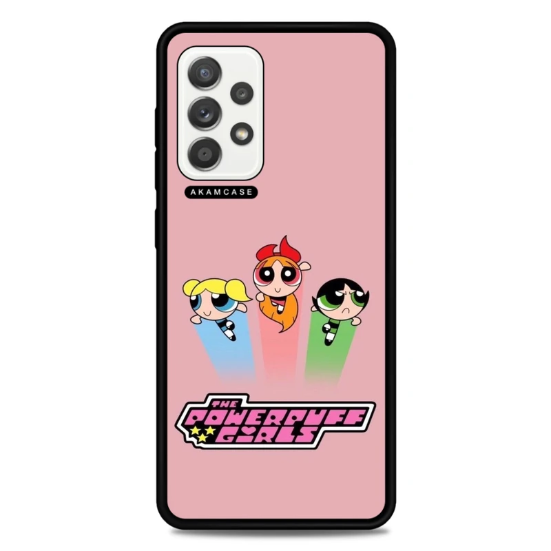 کاور آکام مدل AMCWSGA52-POWERPUFF GIRLS5 مناسب برای گوشی موبایل سامسونگ Galaxy A52