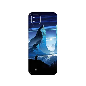 MAHOOT Blue Mountains Digital Art Cover Sticker for Realme C11 2021