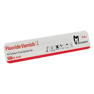 وارنیش فلوراید مروابن مدل 5% حجم  0/4 میلی لیتر