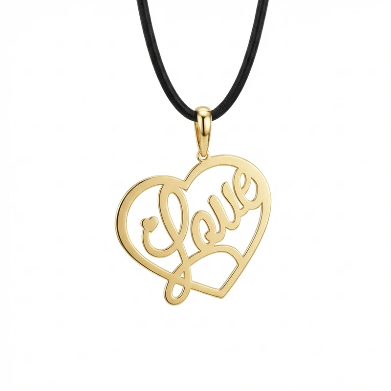 گردنبند مدل Love