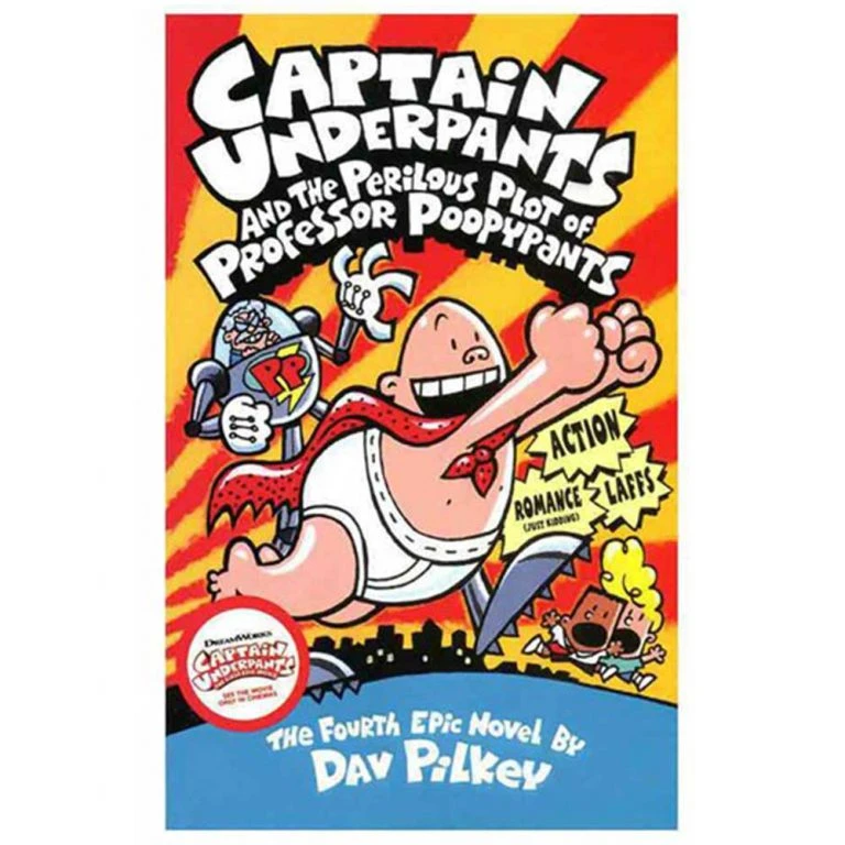 کتاب Captain Underpants 4 اثر Dav Pilkey انتشارات Scholastic