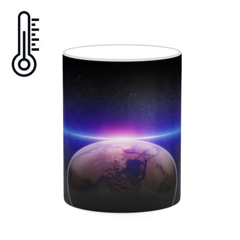 ماگ حرارتی کاکتی مدل فضا و کهکشان کد mgh20258