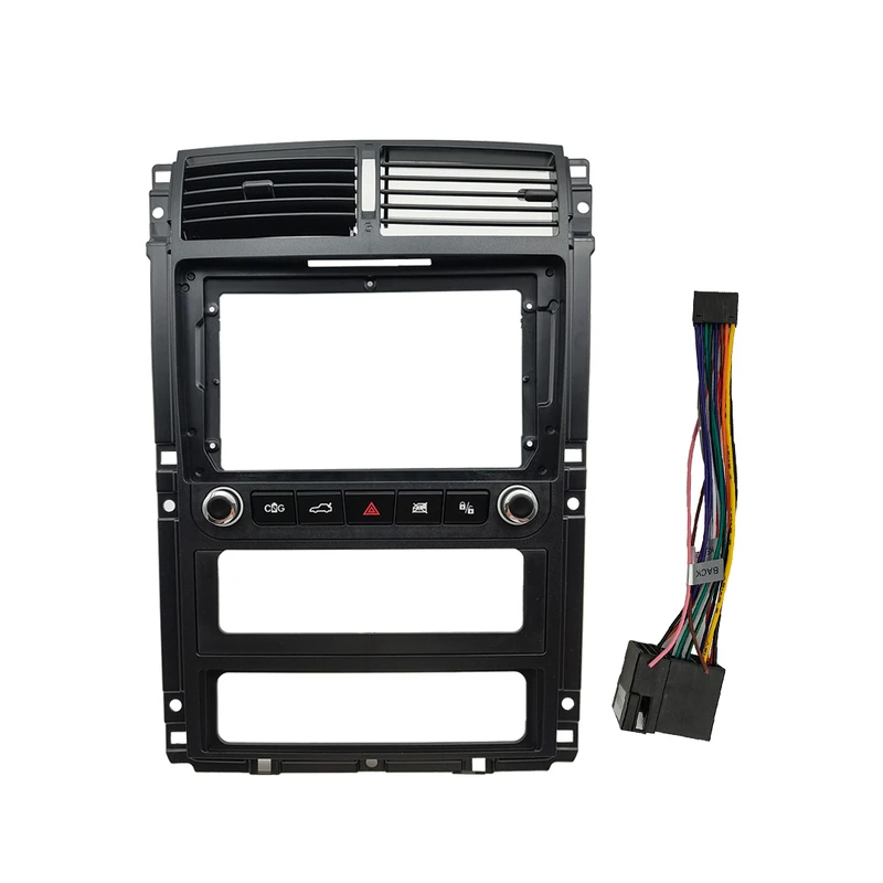 قاب مانیتور خودرو دو ولوم مدل Eminent P4052V مناسب برای پژو 405 به همراه سوکت