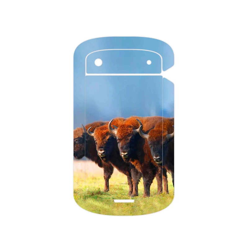 برچسب پوششی ماهوت مدل Buffalo مناسب برای گوشی موبایل بلک بری Bold Touch 9900