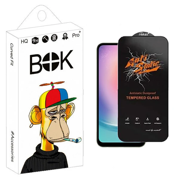 محافظ صفحه نمایش بوک مدل Antistatic Touch مناسب برای گوشی موبایل سامسونگ galaxy A24 / A25 / A15 / M34 / F34