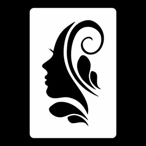   شابلون دکو رستا مدل چهره کد S150