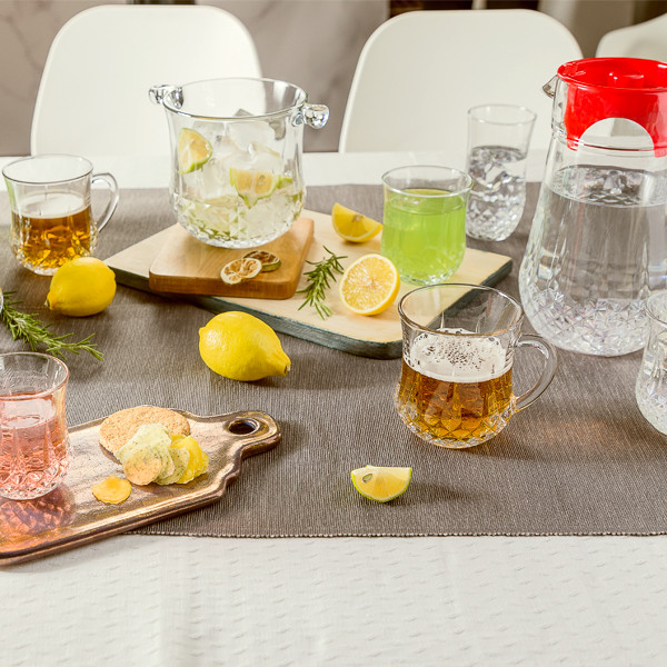 یخدان نوری تازه سری OPERA مدل 242104W به همراه لیوان