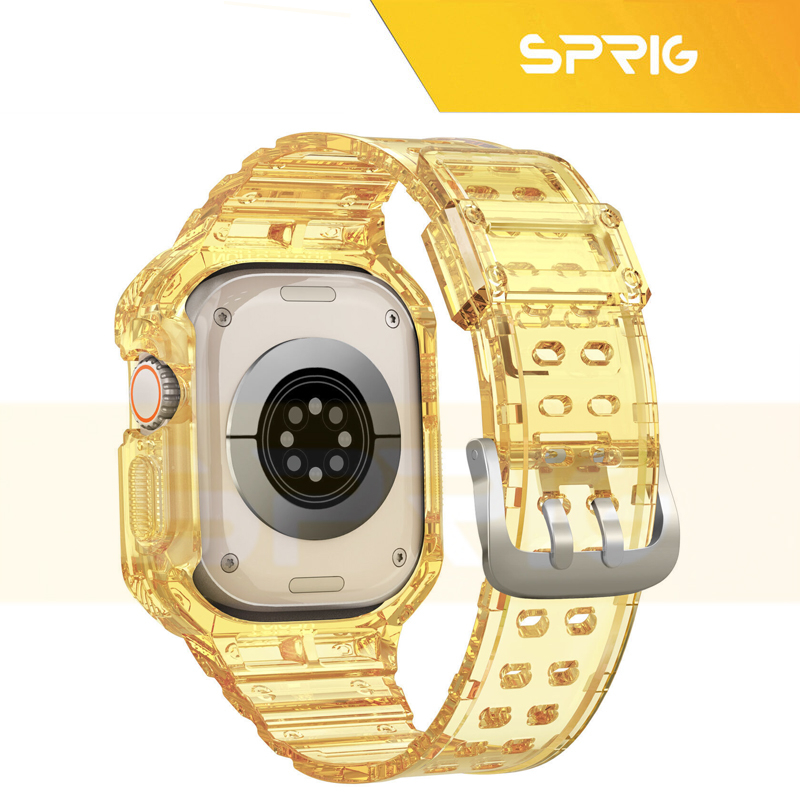 بند اسپریگ مدل CLR Resist G-Shock مناسب برای اپل واچ اپل واچ سری 4/5/6/Se سایز 40 میلی متری