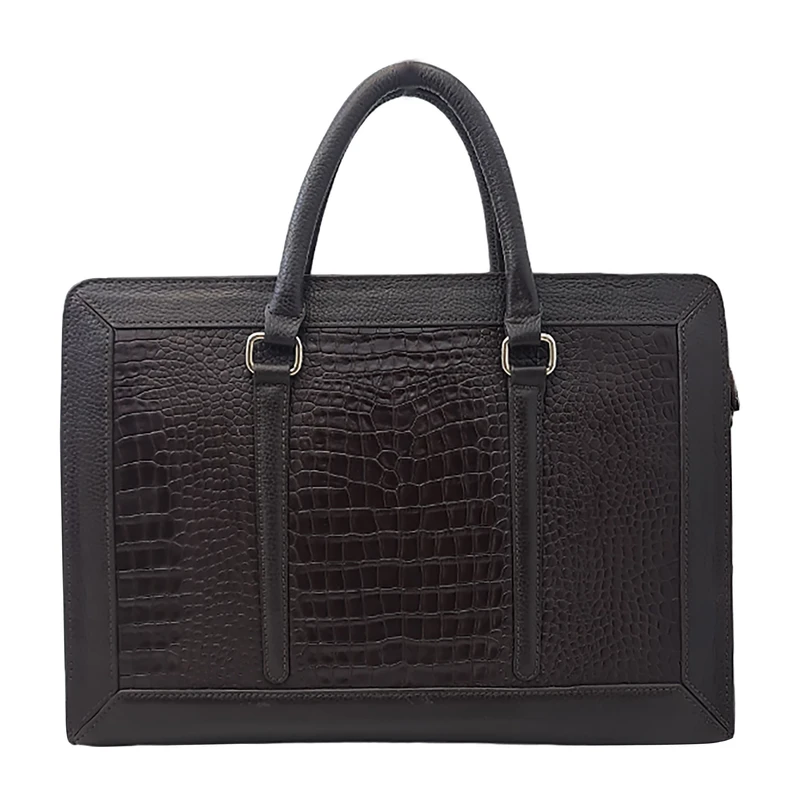 کیف اداری زنانه مدل آریوس چرم طبیعی گاوی کد C_434