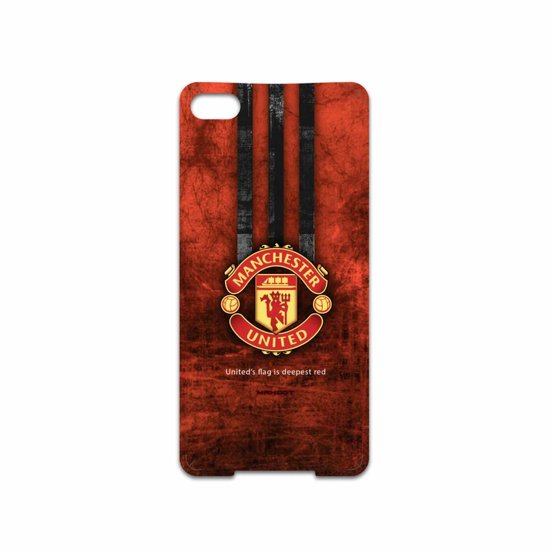 برچسب پوششی ماهوت مدل Manchester-United مناسب برای گوشی موبایل بلک بری Z30