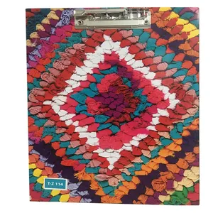 تخته شاسی طرح شال رنگی کد tz-114  سایز A4