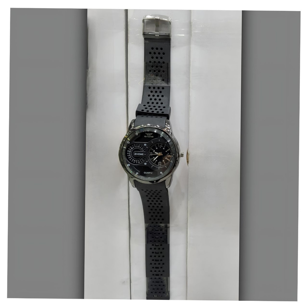 ساعت مچی عقربه‌ای مردانه مدل تک موتور چرمی 02