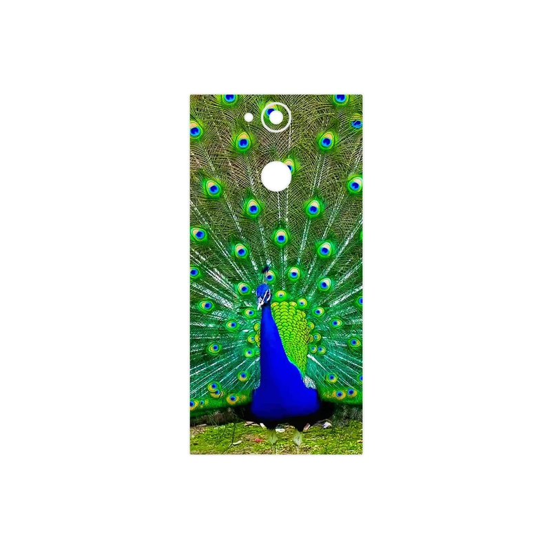 برچسب پوششی ماهوت مدل Peacock مناسب برای گوشی موبایل سونی Xperia XA2