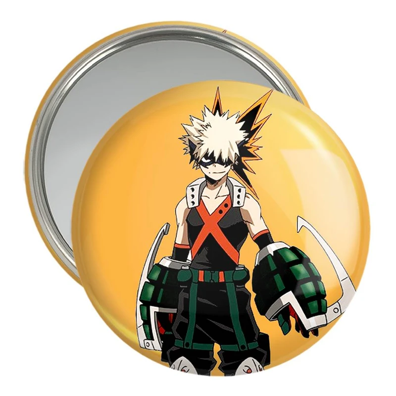 آینه جیبی خندالو مدل کاتسوکی باکوگو انیمه آکادمی قهرمان من My Hero Academia  کد 10081