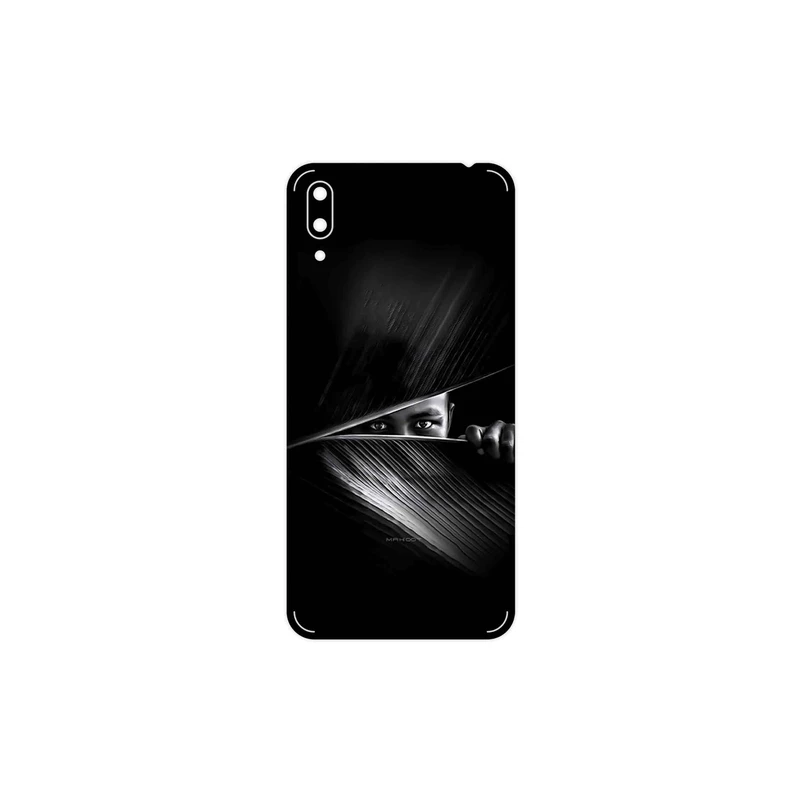 برچسب پوششی ماهوت مدل Black Portrait مناسب برای گوشی موبایل هوآوی Y7 Pro 2019
