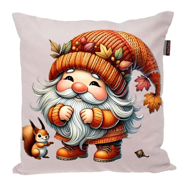 کوسن پاد آفرین مدل پاییز طرح عروسکی کد PK30191