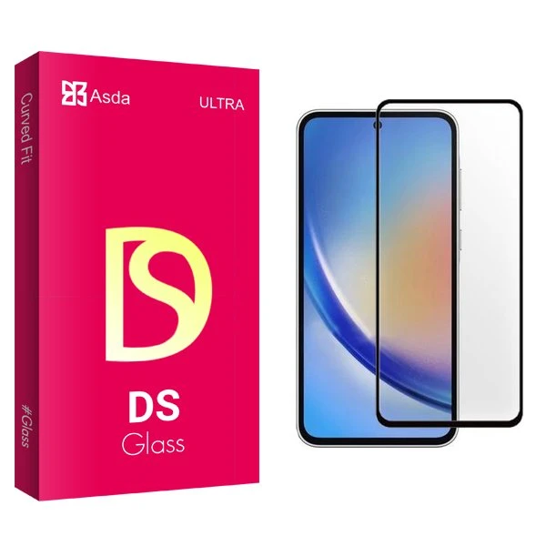 محافظ صفحه نمایش شیشه ای آسدا مدل DS مناسب برای گوشی موبایل سامسونگ Galaxy A55