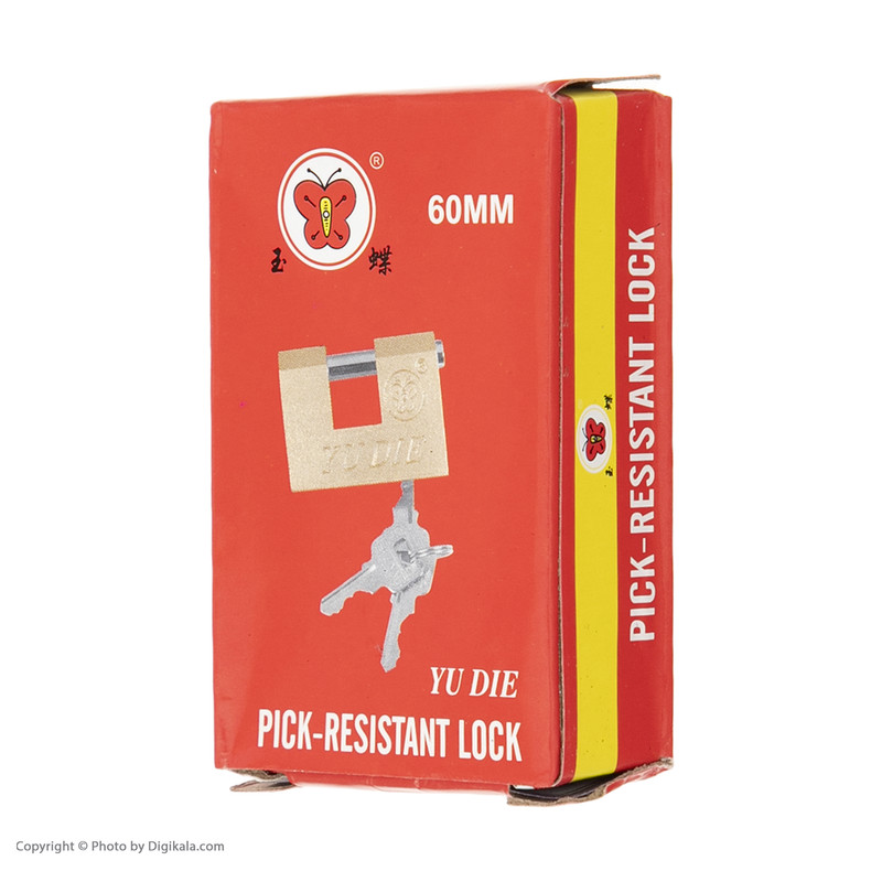 قفل کتابی یودای مدل 60mm