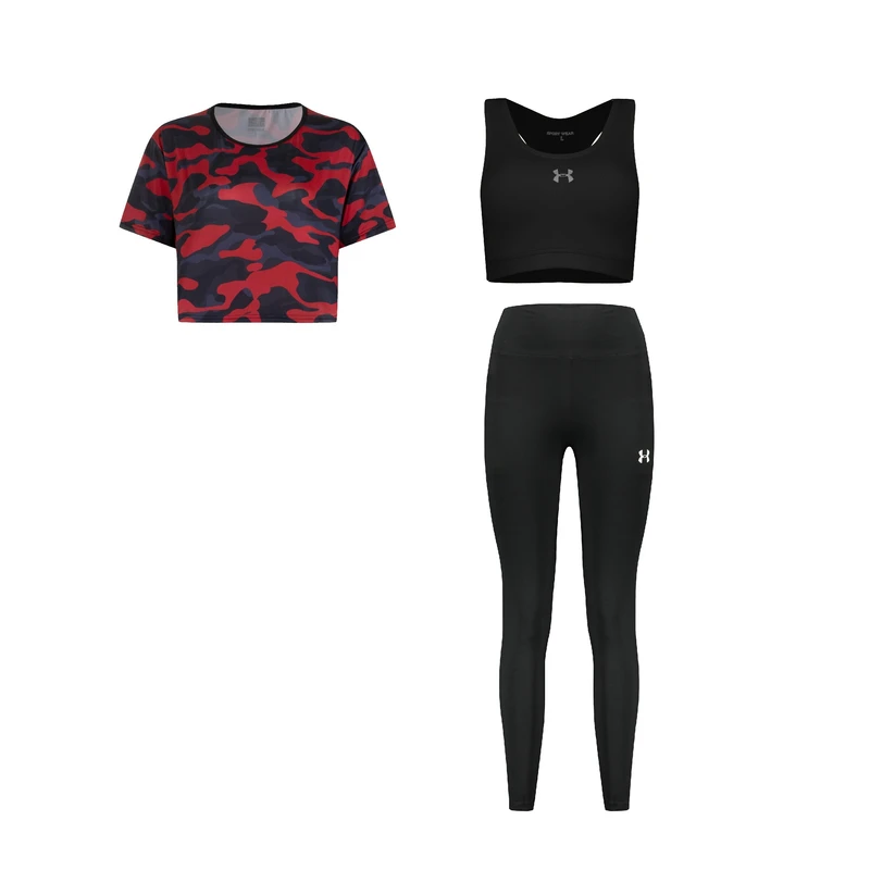 ست سه تکه لباس ورزشی زنانه مدل 4104-1801-56