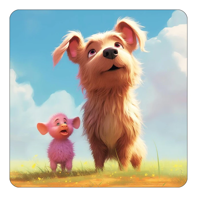 مگنت کاکتی طرح حیوانات کارتونی مدل mp28680