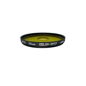 فیلتر لنز هویا مدل COLOR SPOT YELLOW - 55MM