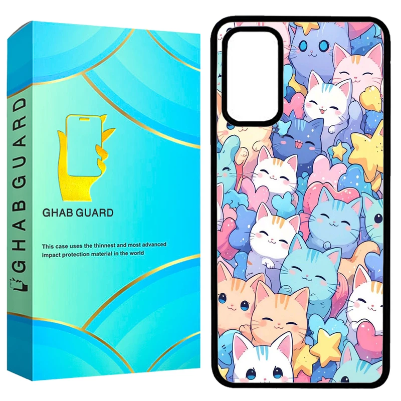 کاور قاب گارد طرح گربه مدل GA13G مناسب برای گوشی موبایل سامسونگ  Galaxy A13 4G / Galaxy A32 5G