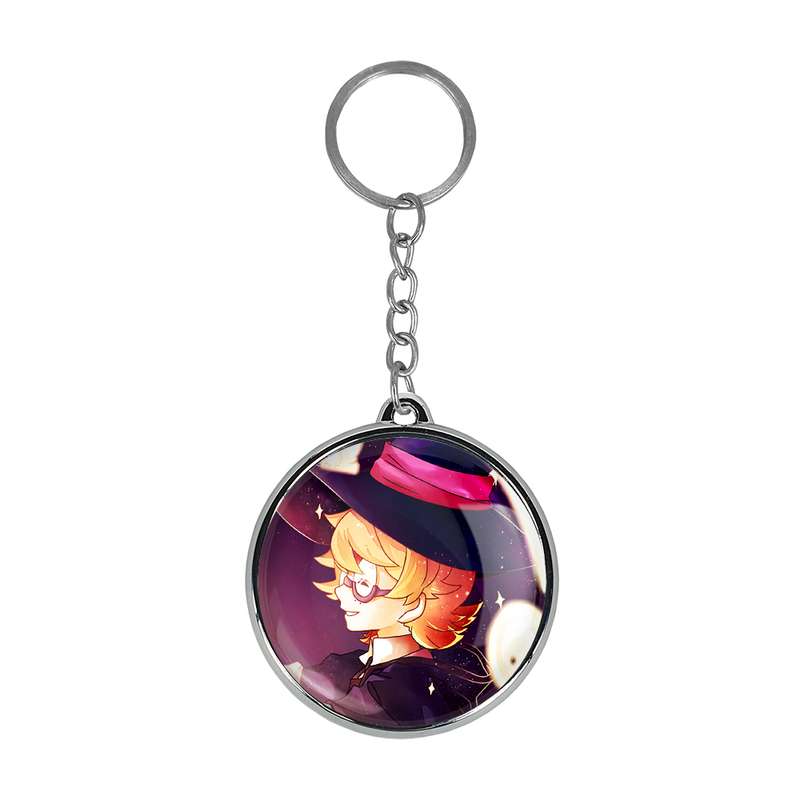 جاکلیدی خندالو طرح جانسون و اکو انیمه جادوگران کوچک Little Witch Academia مدل دوطرفه کد 2286922867