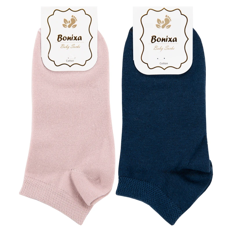 جوراب ساق کوتاه بچگانه بونیکسا مدل BX45-4 مجموعه 2 عددی