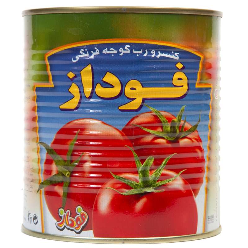 رب گوجه فرنگی فوداز - 800 گرم