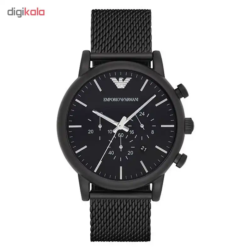 ساعت مچی عقربه ای مردانه کوارتز کرنوگراف امپریو آرمانی مدل AR1968
