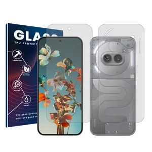 Glass Resistant model transparent screen protector suitable for Nothing Phone 2a mobile phone along with the back protector