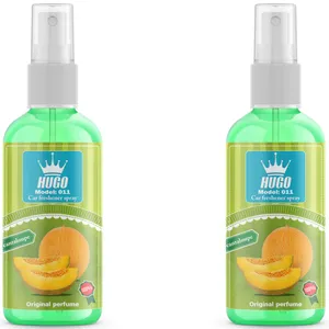 اسپری خوشبو کننده خودرو هوگو کد 011 با رایحه طالبی حجم 50 میلی لیتر بسته 2 عددی