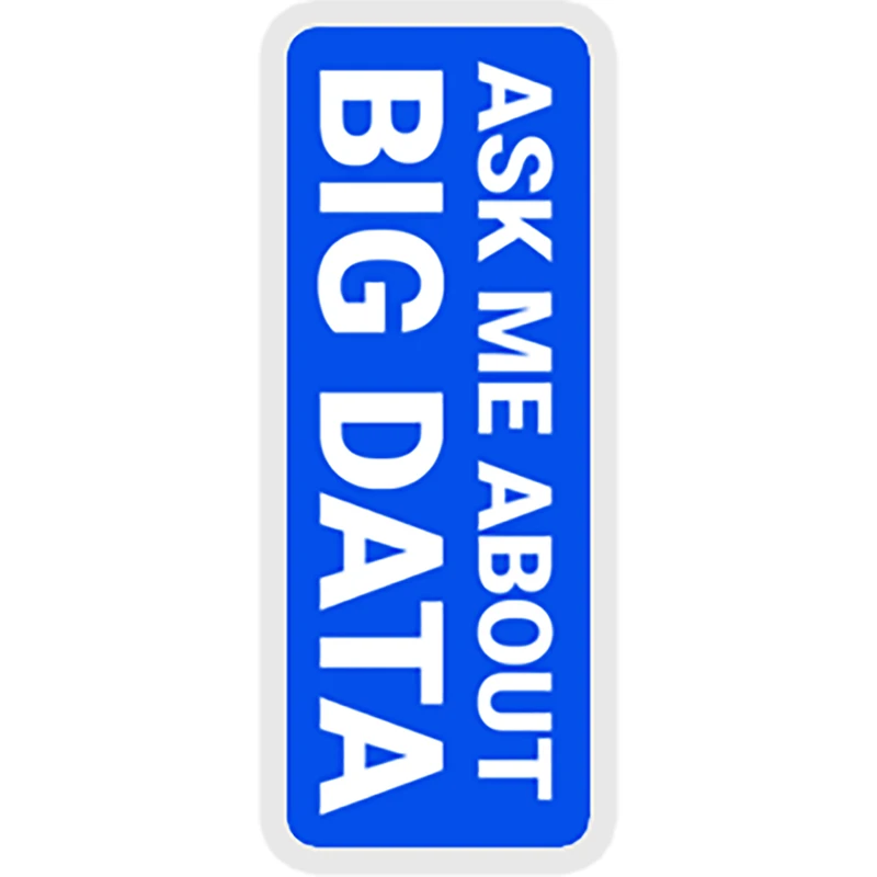 استیکر لپ تاپ طرح ask-me-about-big-data کدST92