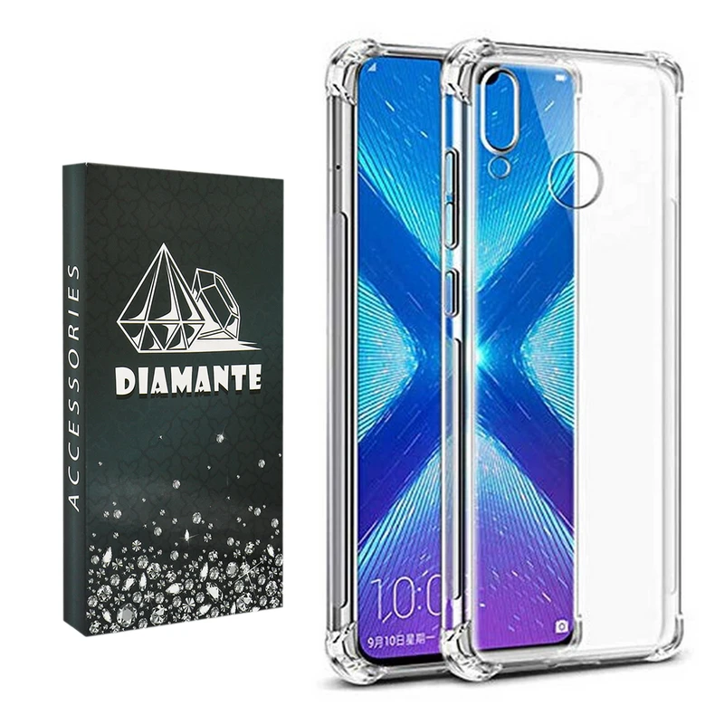 کاور دیامانته مدل Bianco navy مناسب برای گوشی موبایل هوآوی Y6 2019 / Y6 Prime 2019